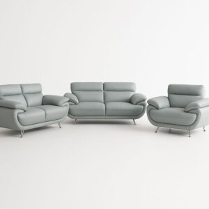 MODENO GENUINE LEATHER  3PC