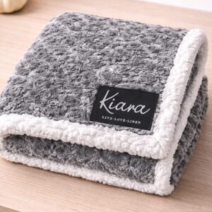 KIARA FAUX FUR WITH SHERPA THROW