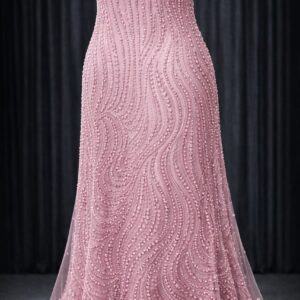 Evening beaded tulle 135cm wide