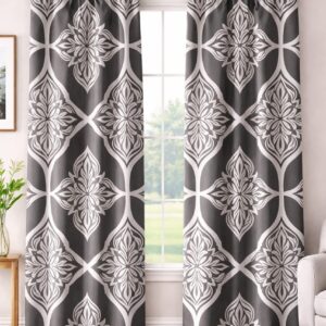 PASTE PRINT TAPED LINED CURTAIN 230 X 218cm