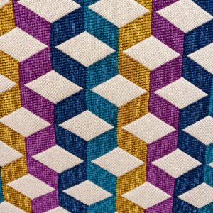 SHAKER UPHOLSTERY FABRIC -WISTERIA