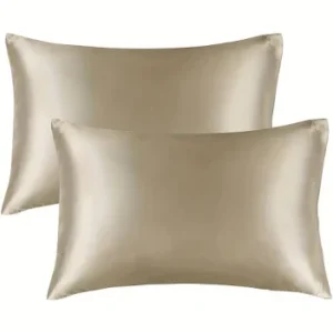 2 PK SATIN PILLOWCASES
